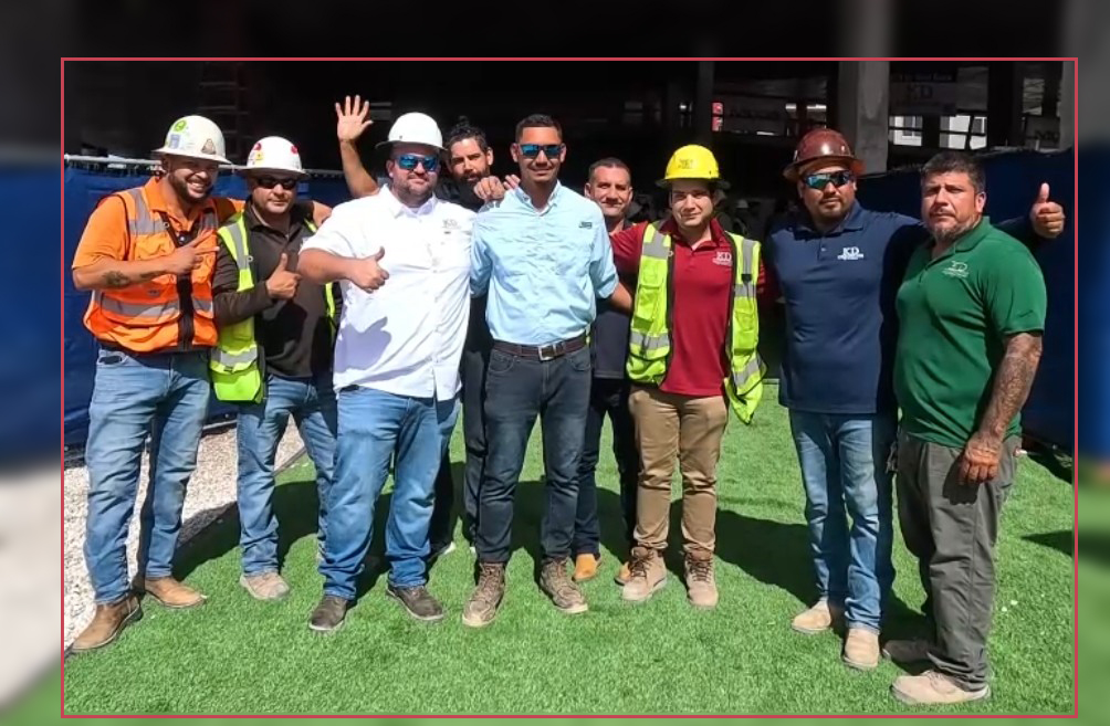 THE TROPIC - TOP OUT REACHED